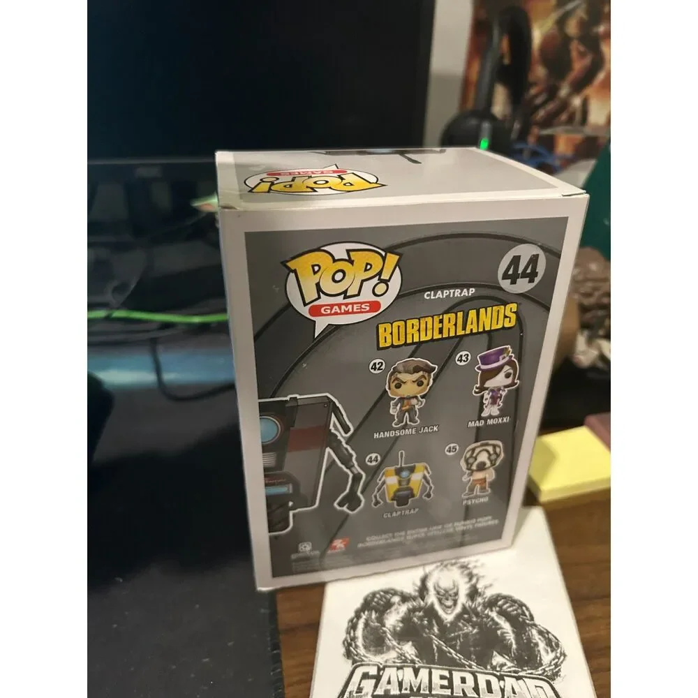 Funko Pop! Games - Borderlands Claptrap GameStop Exclusive #44 2015 Vaulted